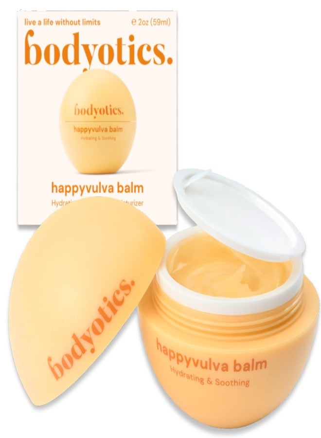 Bodyotics Vulva Balm - Fragrance-Free Vaginal Moisturizer for Dryness, Itching and Discomfort - No Hormones - pH-Balanced Organic Moisture Balm for Silky External Vulval Area - 2oz - Image 1